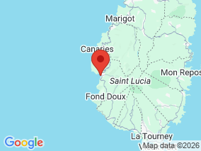 Map of Site Report: Soufriere Harbor, Saint Lucia